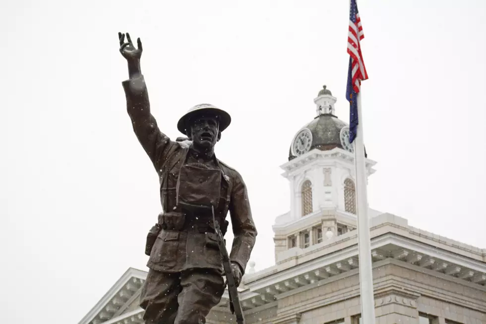 On 100th anniversary of WWI armistice, Missoula welcomes back doughboy statue