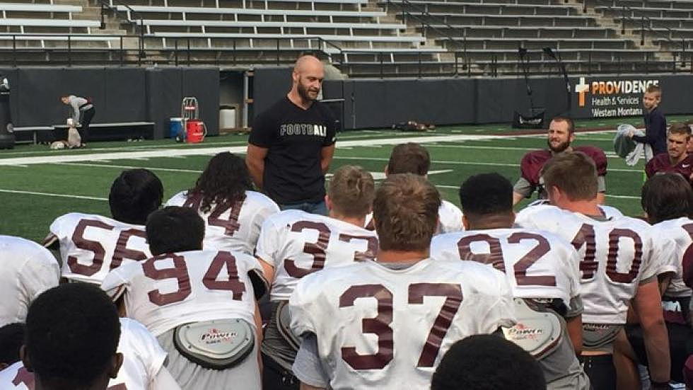Montana football: Drills end with visit from Griz great Chase Reynolds