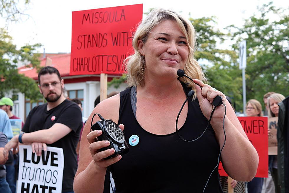 Missoula demonstrators stand in solidarity with Charlottesville, condemn Nazism and bigotry